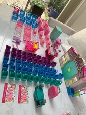Shopkins big lot of toy small mart, baskets, bins, bags and more