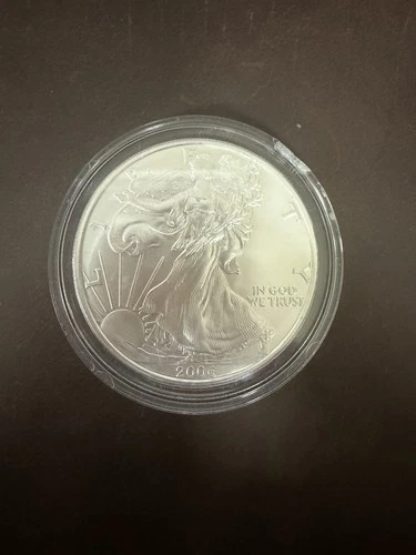 2006 American Eagle Silver Dollar 1oz Fine Silver