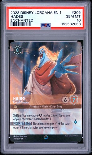 Hades - King of Olympus graded PSA 10 for sale on eBay