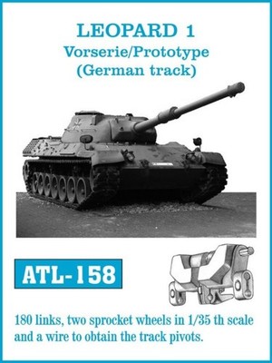 LEOPARD 1 Vorserie/Prototype (German track) - Friul Ketten / 1:35 - ATL-158
