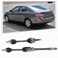 Pair Front CV Axle Shaft for 2001 2002 2003 2004-2007 Toyota Highlander 2.4L L4