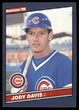 1986 Donruss Jody Davis Chicago Cubs #289