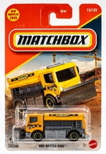 2026 Matchbox #13 MBX Gritter King™ AMBER YELLOW | MATCHBOX CONSTRUCTION | FSC