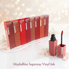 MAYBELLINE Superstay Vinyl Ink Liquid Lipcolor Long lasting (4.2mL / 0.14oz)