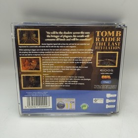 Tomb Raider The Last Revelation Sega Dreamcast w Manual