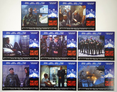 THE LAST CASTLE Complete SETof8 Movie Lobby Cards 2001 ROBERT REDFORD GANDOLFINI