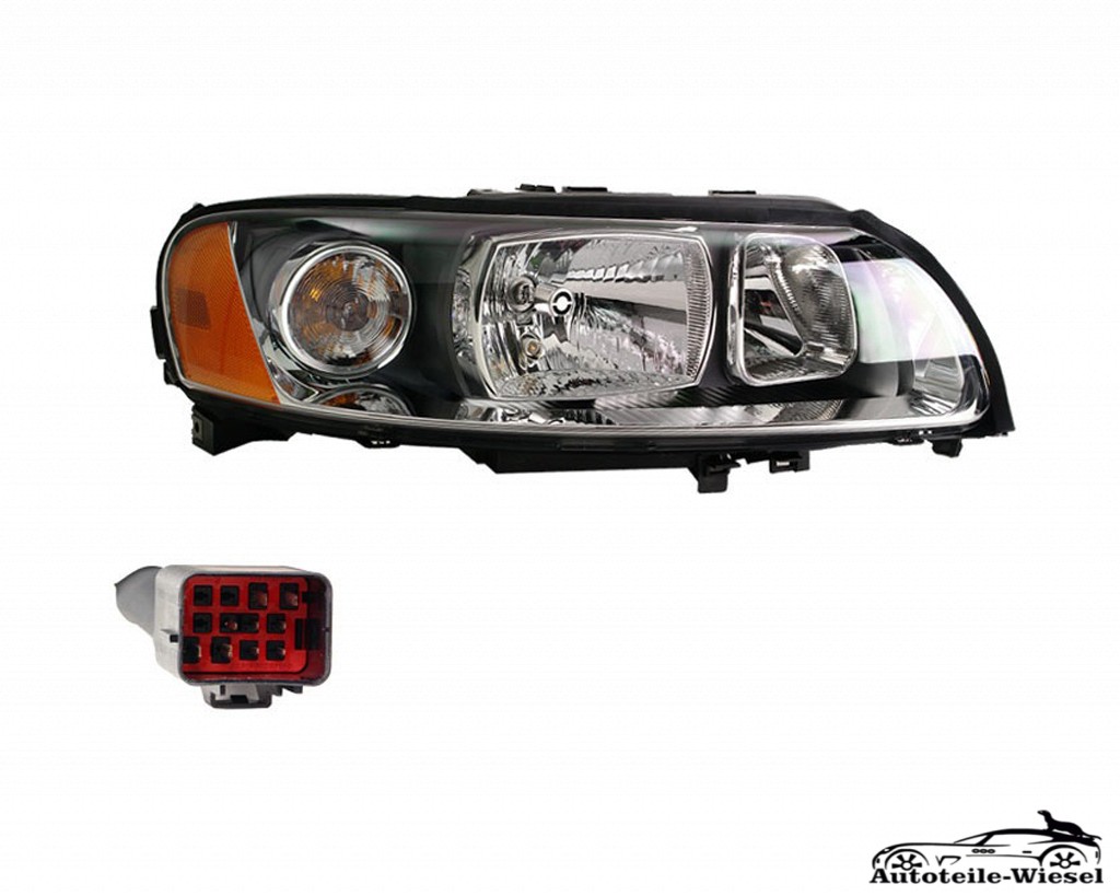 Frontscheinwerfer Rechts Vorne für Volvo S60 T5 XC70 Cross Country V70 99-10 - Bild 7