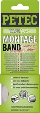 Petec Montageband transparent Hochleistung 2m x 19mm x 0,2mm SB-KARTE 87192