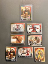 2025 Topps Chrome Deadpool Wolverine Lot Refractor + Scenes Marvel
