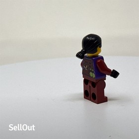 LEGO Ninjago Clouse Minifigure With Black Hair Tournament of Elements Figure