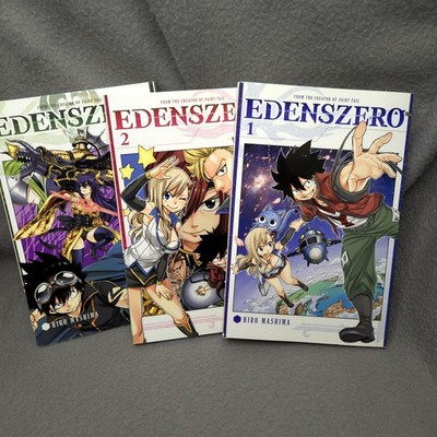 Edens Zero Vol 1-3 Set Hiro Mashima Manga Paperback English Kodansha Comics