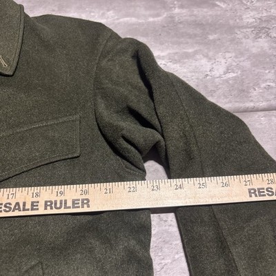 テレビカタログ Vintage Pischl Austria Wool Coat Men's 98 GER 40 US Medium Green