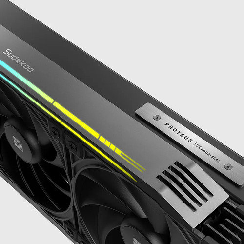 Sudokoo Proteus 360 AIO LCD Líquido CPU Enfriador con Personalizable 3.4 - Imagen 2 de 7