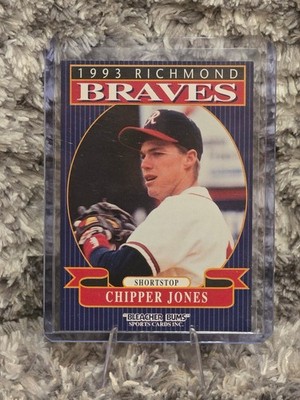 1993 Bleacher Bums - Richmond Braves Prototype Chipper Jones