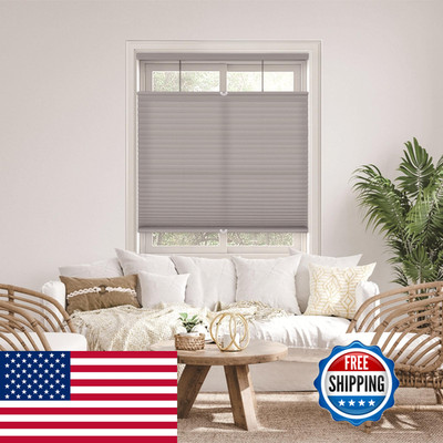 Dez Furnishings Cordless 1.5 Light Filtering Top Down Bottom Up Cellular Shade