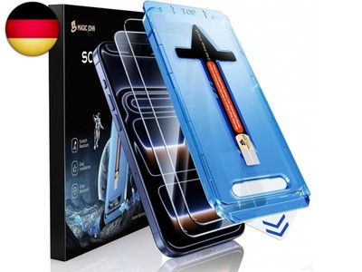 MAGIC JOHN 2 Stück für iPhone 17 Pro Schutzglas(6,3 Zoll), A