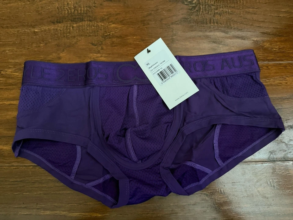 2Eros 'Erebus Trunk' Nightmare Nkue Hombre XL Púrpura Calzoncillos Nuevos con Etiquetas Foto 3 de 4