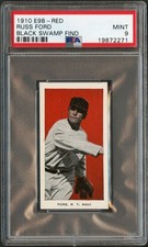 1910 E98 Set of 30 #15 Russ Ford {Red back} New York AL PSA 9 Mint 19872271