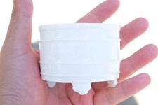 0343 Dehua Bamboo-Form Porcelain Censer