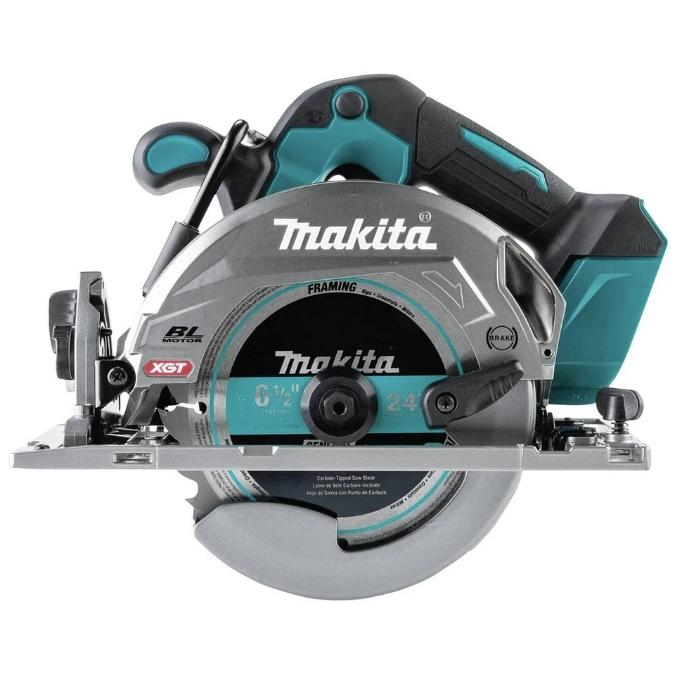 Sierra circular Makita GSH05Z 40V max XGT Li-Ion 6-1/2" AWS (solo herramienta) nueva Foto 2 de 4