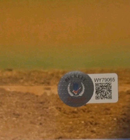 Foto autografiada 16 X 20 firmada por Trevor Hoffman Padres certificada por Beckett Foto 3 de 3