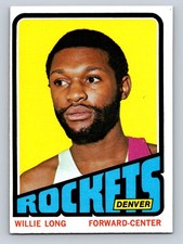 1972-73 Topps #214 Willie Long Denver Rockets - NM