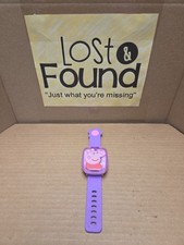 VTech Peppa Pig Learning Watch Purple - Tested And Works  SEE PICS