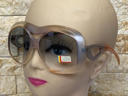 VINTAGE SAMCO SUNGLASSES SQUARED OVERSIZED 1960'S UNUSED WITH TAGS UNISEX PARTY - Picture 23 of 24
