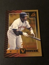 1998 Pinnacle Zenith Z Gold Mo Vaughn #22 /100