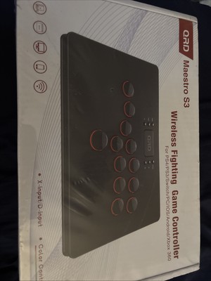 QRD Maestro S3 Leverless Arcade Controller Fighting Stick