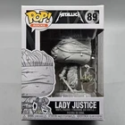 Lady Justice #89 ~ Funko Pop Rocks Metallica in Protector (Damaged)