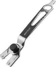 4-in-1 Angle Grinder Wrench | Multi-Function Pin Spanner | Meduim, Sliver 