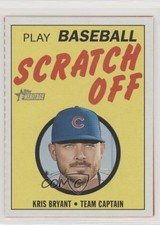 2020 Topps Heritage 1971 Topps Baseball Scratch-Offs Kris Bryant #8 4k8