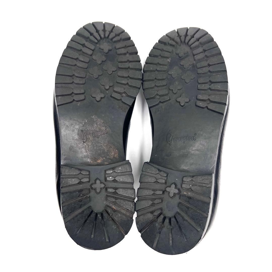 GUCCI Boots Heel Horsebit Leather Black EU37/US7 113176c thumbnail 7