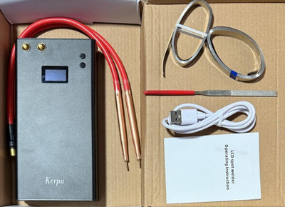 KERPU Akku Punktschweißgerät 11000 mAh Portable 70 Gänge wiederaufladbar