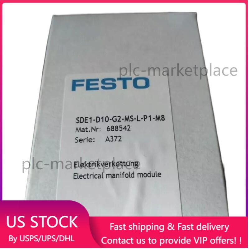1PC New Festo SDE1-D10-G2-MS-L-P1-M8 pressure switch In Box Brand Free Shipping