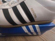 adidas Men's Rekord Retro Trainers Black/White Size UK 11