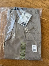 5.11 Tactical Fast Tac Beige Tan Men's Cargo Pants- 34 x 32 NWT