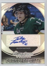 2015 Leaf Signature Series Prospect Gray 27/50 Julien Gauthier #SP-JG1 Auto 0p6