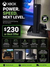 Xbox One X 1TB Console Bundle + 2 Controllers & Stand