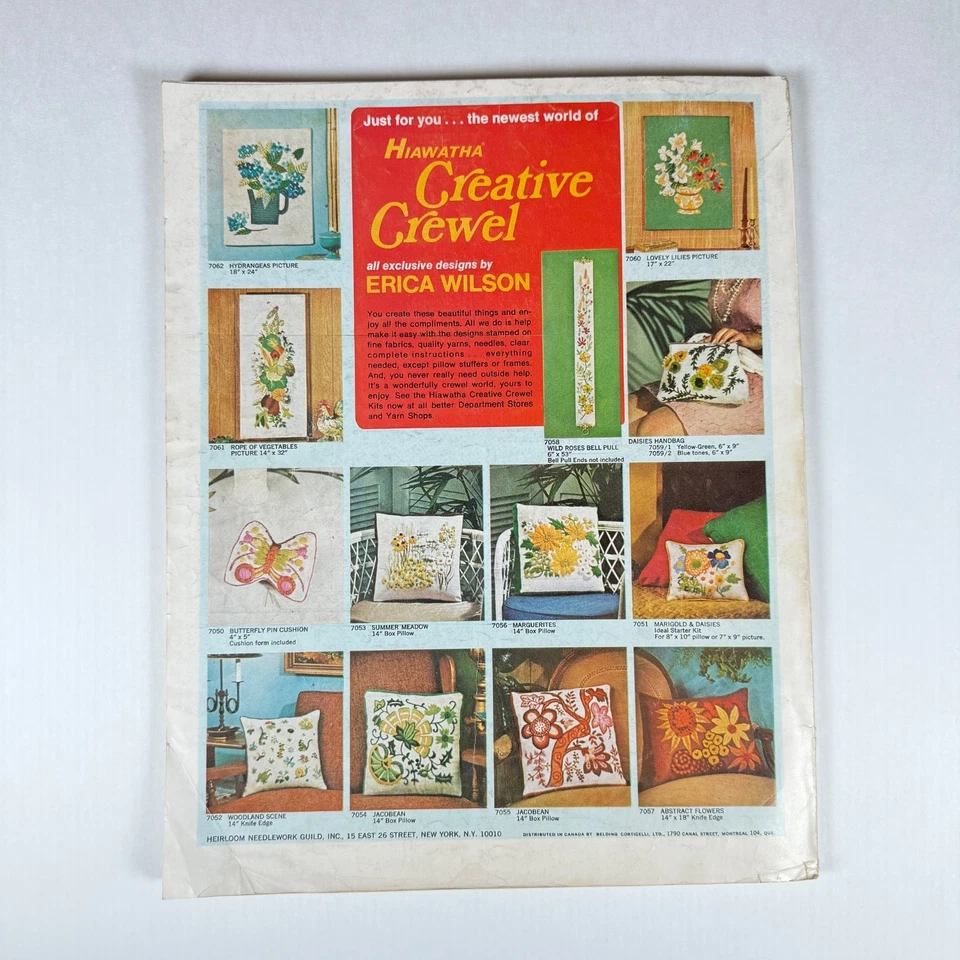 Vintage McCall's Needlework & Crafts Magazine Spring Summer 1970 Knitting Sewing - Image 3 of 4