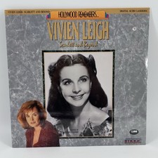 HOLLYWOOD REMEMBERS...VIVIEN LEIGH Laserdisc SCARLETT AND BEYOND JESSICA LANGE
