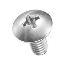 Machine Screws Phillips Head(1/4"-20x1/2") 30Pcs, Silver