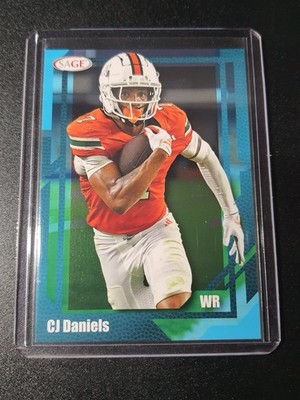 CJ Daniels - Sage Football 2026 - Miami Hurricanes - Blue