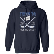 Toronto Inspired Design   Hockey Fans Tribute Unisex Hooded Sweatshirt