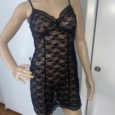 New With Tags Black Secret Treasure Women  s Lace Sleepwear Size Small