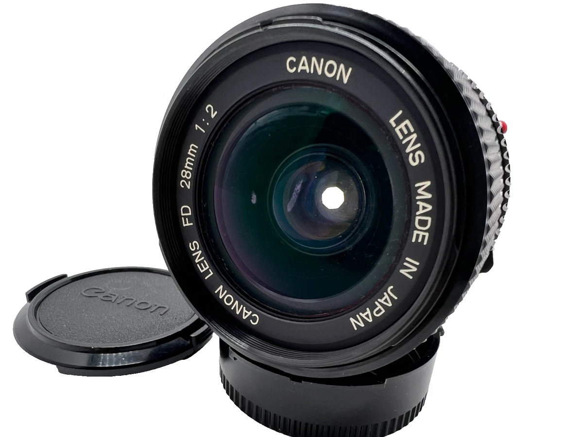 Canon FD 28mm Camera Lenses for sale | eBay
