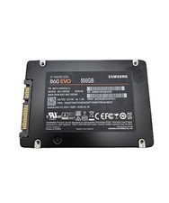 SAMSUNG 860 EVO 500GB 2.5" SATA SSD MZ-76E500 70 HEALTH READ DESCRIPTION