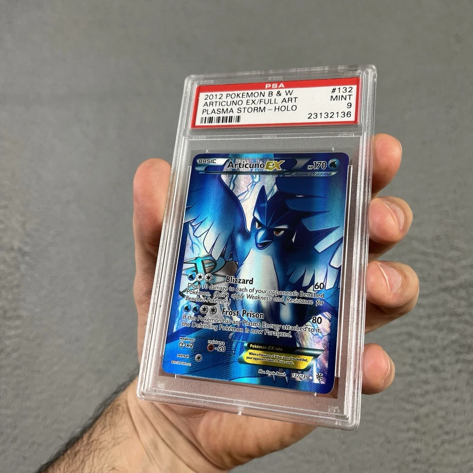 Pokemon PSA 9 Articuno EX 132/135 Plasma Storm Full Art Rare Near Mint - Image 2 of 4