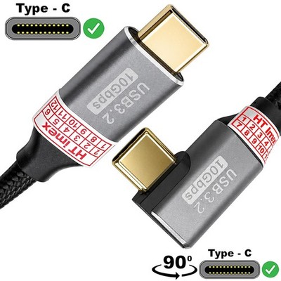 USB C Kabel USB 3.2 10Gbps 90° Winkelstecker für Samsung Galaxy Tab Active4 Pro